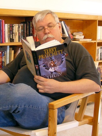 A Terry Pratchett book! Three to four hours of entertainment.