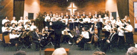 The South Edmonton Community Choir singing Handel's Messiah. I sang with this group for three years.